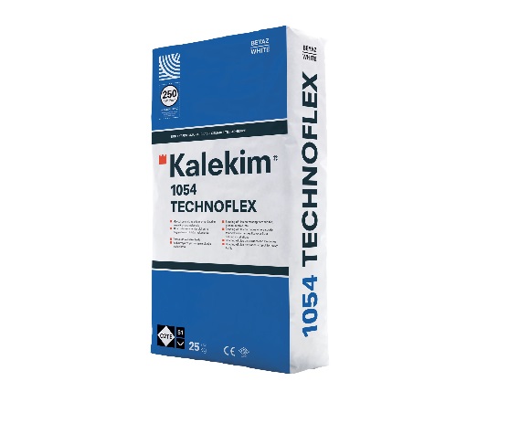 1054 KALEKİM TECHNOFLEX  BEYAZ Esnek Yapıştırma Harcı (C2TE S1) 25kg